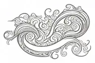 tribal wave armband tattoo design tattoo design idea