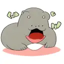 walrus hippo tattoo design idea