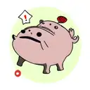 walrus hippo tattoo design idea