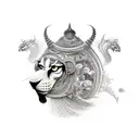 kalki avatar tattoo design idea