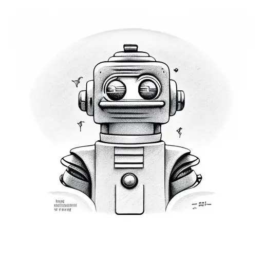 bender from futurama tattoo design idea