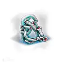 chains tattoo design idea