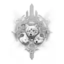 brother who love family tattoo design idea