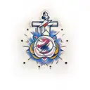 cornicello, Mano cornuto, ave Maria  tattoo design idea