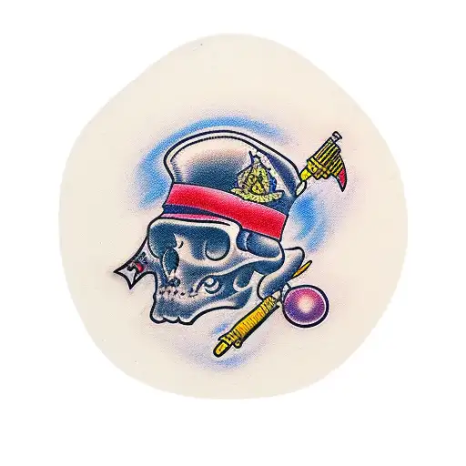 70s mafia tattoo design idea