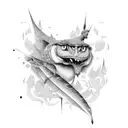 conservation evolution technology tattoo design idea