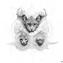 unity, sustainability tattoo design idea