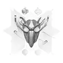 student and travel tattoo design idea