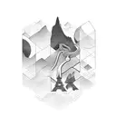 student and travel tattoo design idea