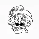 Pablo Escobar  tattoo design idea