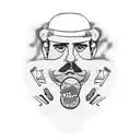 Pablo Escobar  tattoo design idea