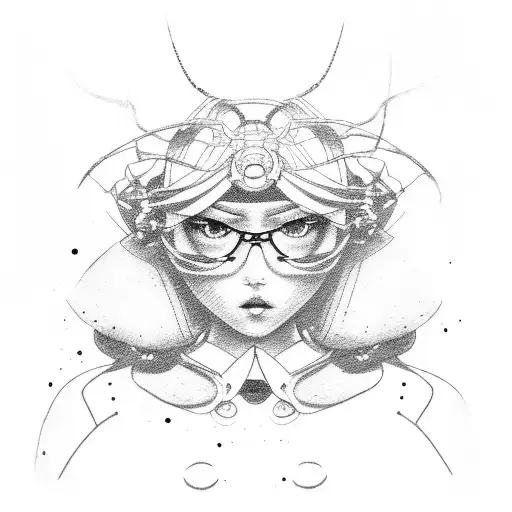 Asuka tattoo design idea