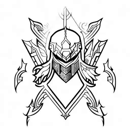 DARK SOULS tattoo design idea