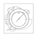 4:44 clock face tattoo design idea