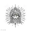romans ancient war tattoo design idea
