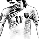 messi, soccer, 2010's tattoo design idea