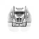 kenworth usa semi truck  tattoo design idea