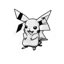 Pikachu tattoo design idea