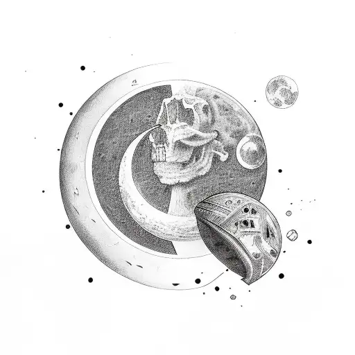 soarele si luna pasha parfeni tattoo design idea