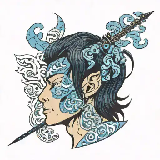 Uzumaki manga Bojack horseman  Fantastic planet  Midnight gospel  Scanner darkly  Blue eye samurai Django unchained tattoo design idea