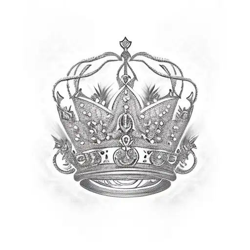 Queen's Crown tattoo design idea