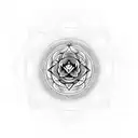 7 Chakras tattoo design idea