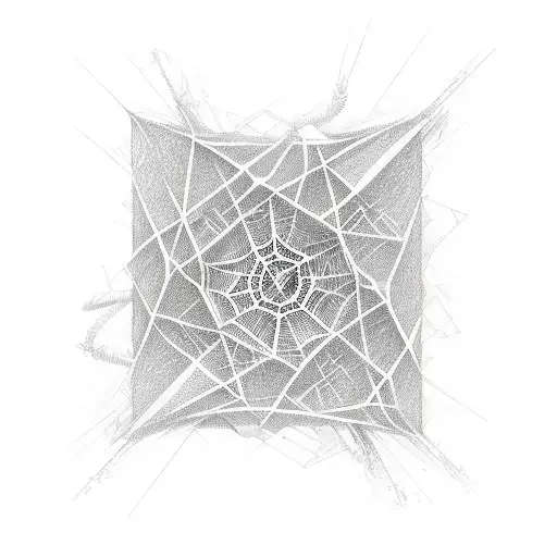 A web of interconnected words forming a captivating poem tattoo design idea