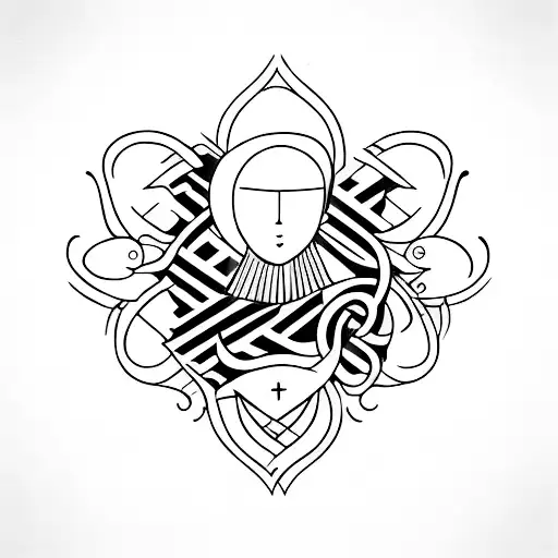 the greatest of luxury is your secrets tattoo design idea