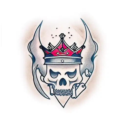King's Crown tattoo design idea