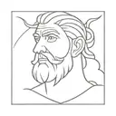 zeus tattoo design idea