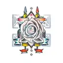 computer terminal with #tudonamain tag underneath tattoo design idea