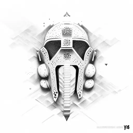 romanian spartan tattoo design idea