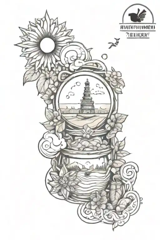 small tattoo sunny beach bulgaria tattoo design idea
