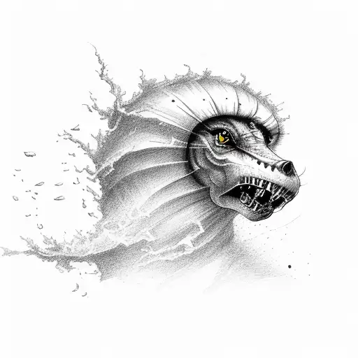 tornado  tattoo design idea