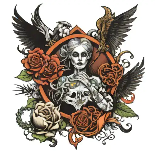7 deadly sins tattoo design idea