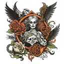 7 deadly sins tattoo design idea