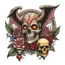 7 deadly sins tattoo design idea