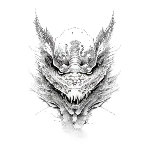 Book with Worms tattoo design idea