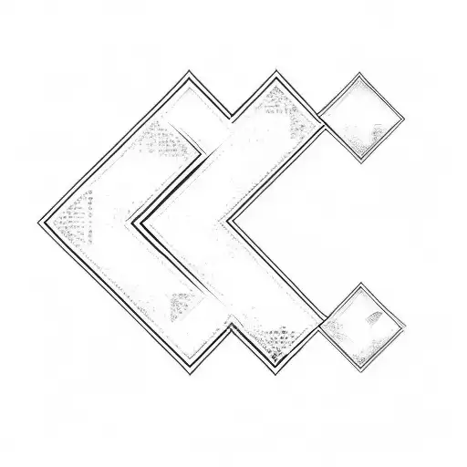 the letter c tattoo design idea
