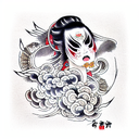 kyuby tattoo design idea
