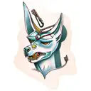 Anubis tattoo design idea