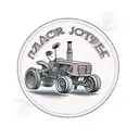 tractor tattoo design idea