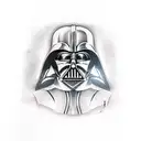 Darth Vader samury tattoo design idea