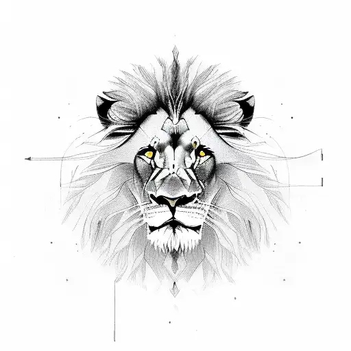 Update 54+ lion tattoo design drawing latest - in.cdgdbentre