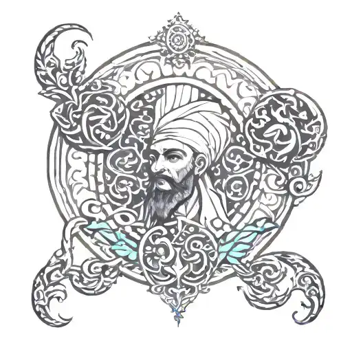 imam ali tattoo design idea