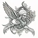 imam ali tattoo design idea