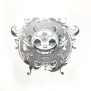 luffy tattoo design idea