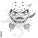 luffy tattoo design idea