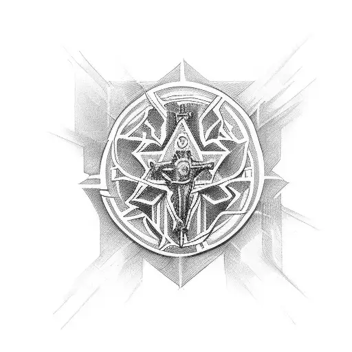 catholic tattoo  tattoo design idea