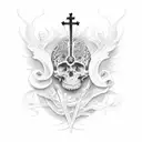 catholic tattoo  tattoo design idea